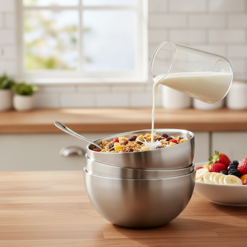 What is Stainless Steel Cereal Bowls and Why Choose Them?
