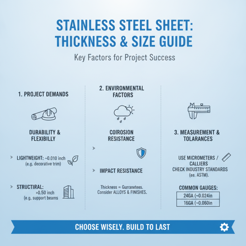 How to Choose the Best Stainless Sheets for Your Projects?