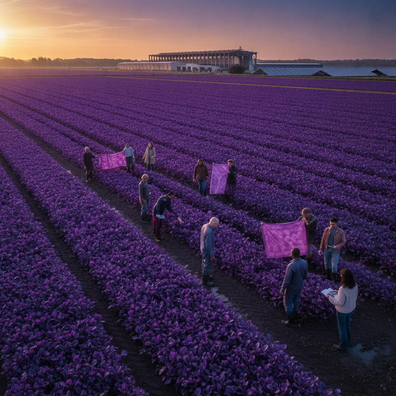2026 Top Trends in Sunrise Violet Fertilizer Dyeing?