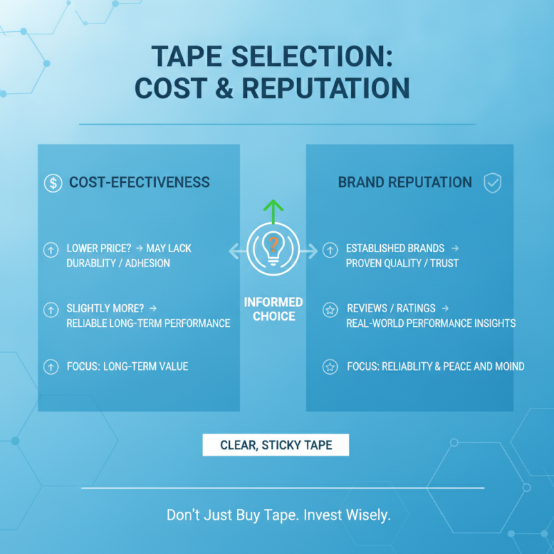 How to Choose the Best Clear Sticky Tape for Your Projects?