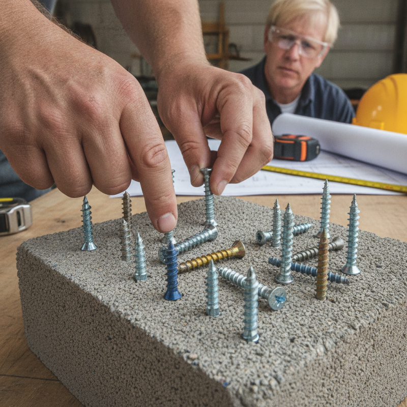 How to Choose the Best Self Tapping Concrete Screws?