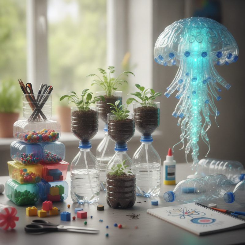 Creative Ways to Reuse Empty Plastic Bottles for Sustainability?