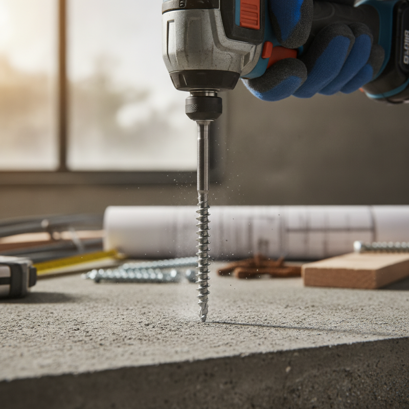 Why Choose Self Drilling Concrete Screws for Your Projects?