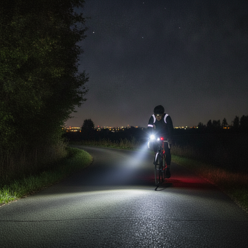 Ideal Brightness Level for Cycling Flashlights Tips?