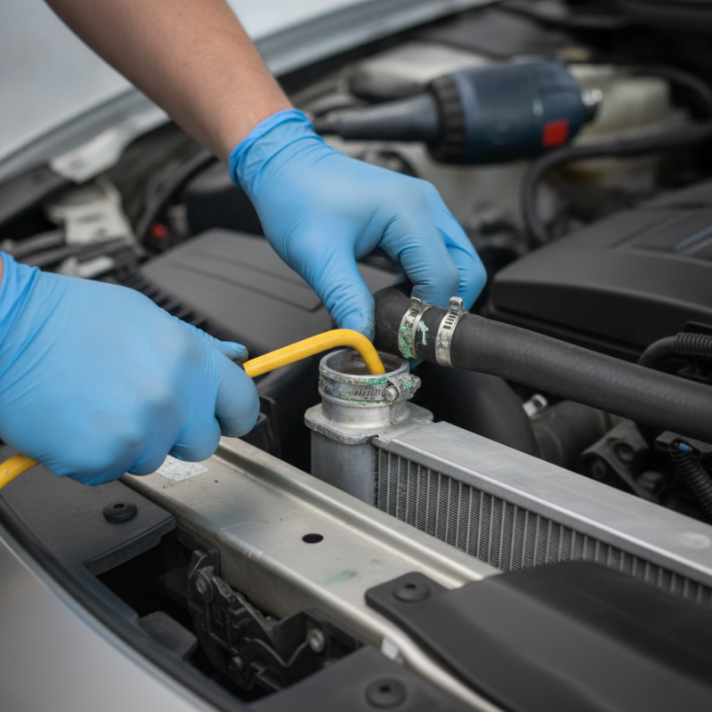 How to Remove Stuck Coolant Hose Without Damaging Radiator?