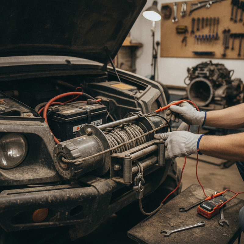How to Fix a Stalling Electric Winch Easy Steps to Follow?