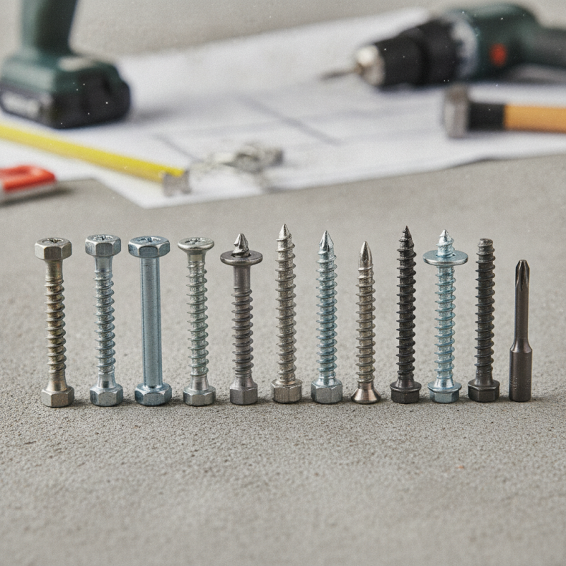 Top 10 Self Drilling Concrete Screws for Global Buyers?