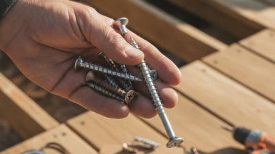 How to Choose the Best Deck Screws for Your Project?