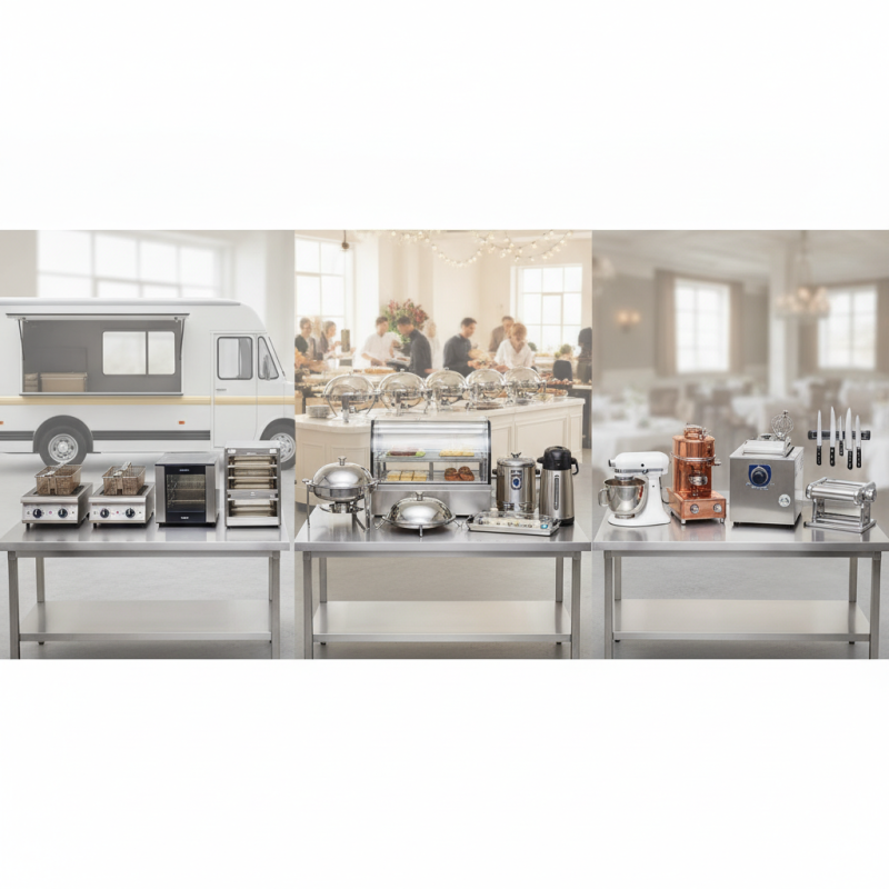 How to Choose Kitchen Equipment for Different Catering Types?