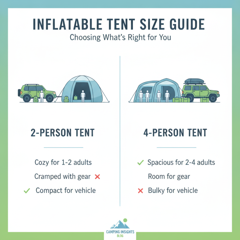 How to Choose the Best Inflatable Tent For Car Camping?