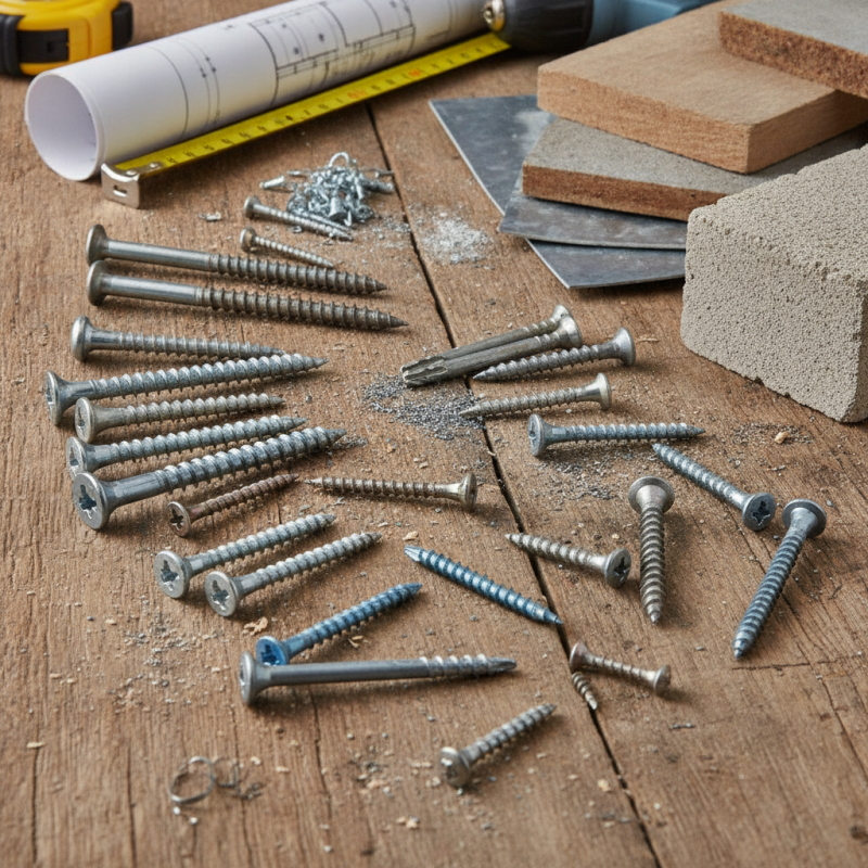 How to Choose the Right Screws for Building Materials?