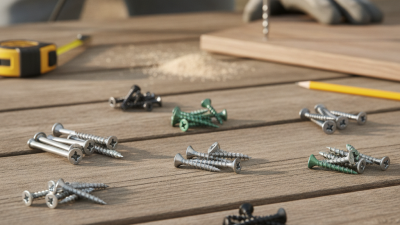 Best Deck Screws for Durable Outdoor Projects?