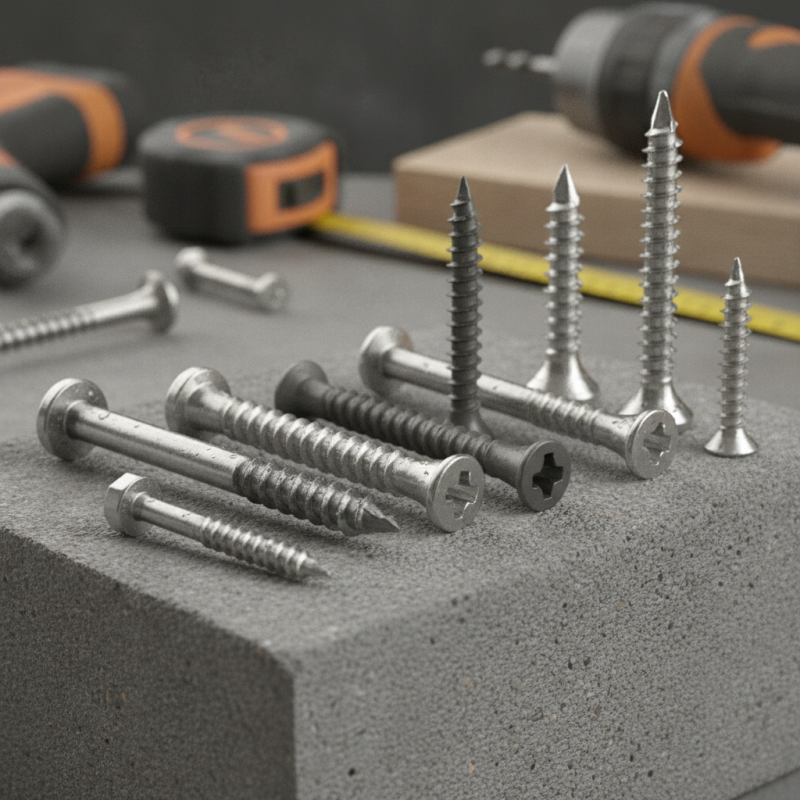 Best Stainless Concrete Screws for Your Next Project?