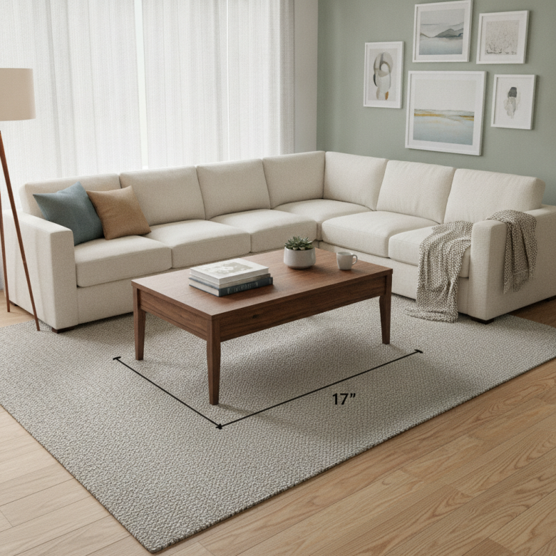 Top 10 Tips for Ideal Distance Between Sofa and Coffee Table?