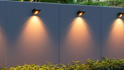 Discover the Best 4 Head COB LED Solar Wall Light for 2026?
