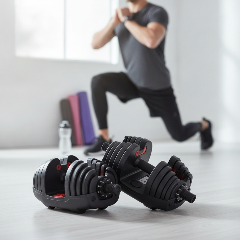 Why Adjustable Dumbbells Are the Best Choice for Home Workouts?
