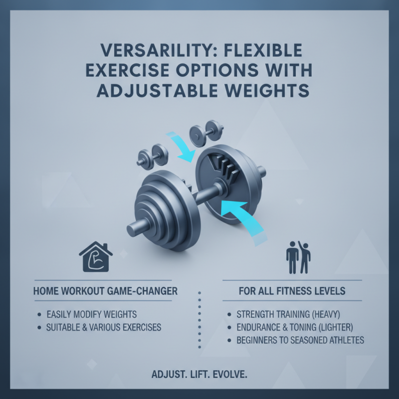 Why Adjustable Dumbbells Are the Best Choice for Home Workouts?