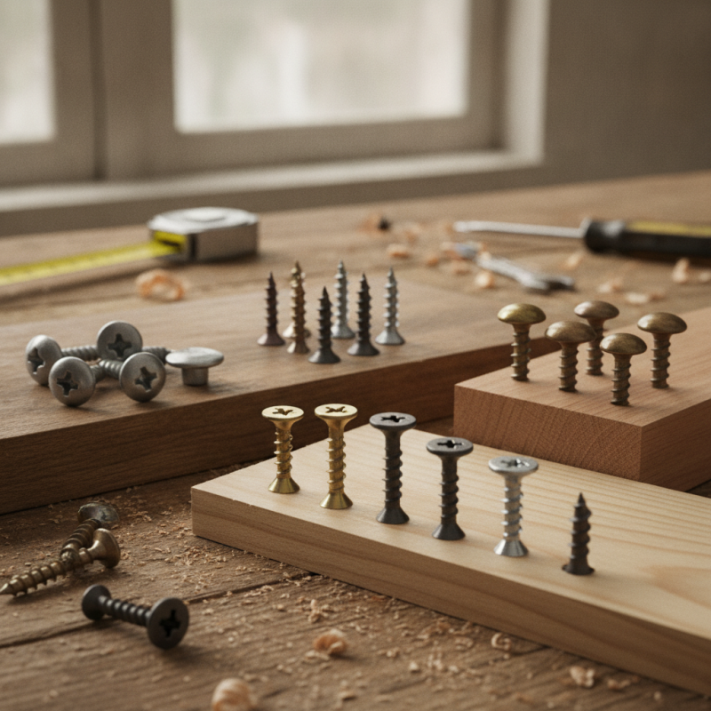Types of Wood Screw Heads Which One is Right for Your Project?