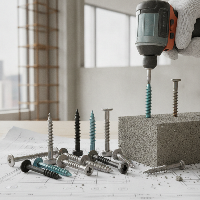 2026 Best Self Drilling Concrete Screws for Your Projects?