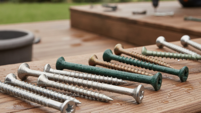 Why Choosing the Best Screws for Outdoor Use Matters?