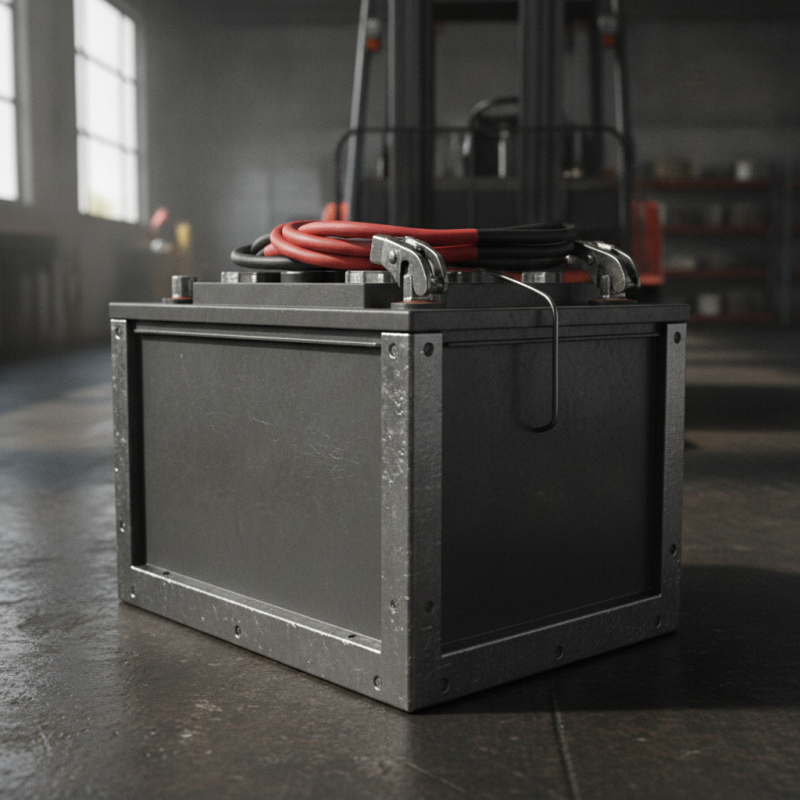 What is the lifespan of lead-acid forklift batteries?