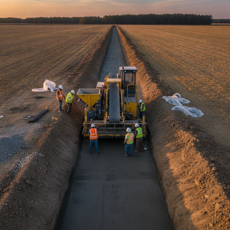 Why Do You Need to Know How Many Workers for a Ditch Lining Machine?