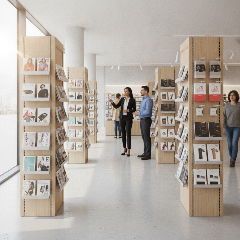 Why You Should Optimize Retail Space with Slim Paper Racks?