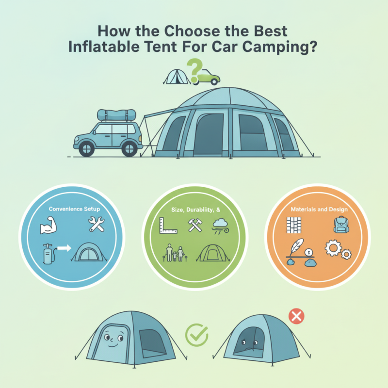How to Choose the Best Inflatable Tent For Car Camping?
