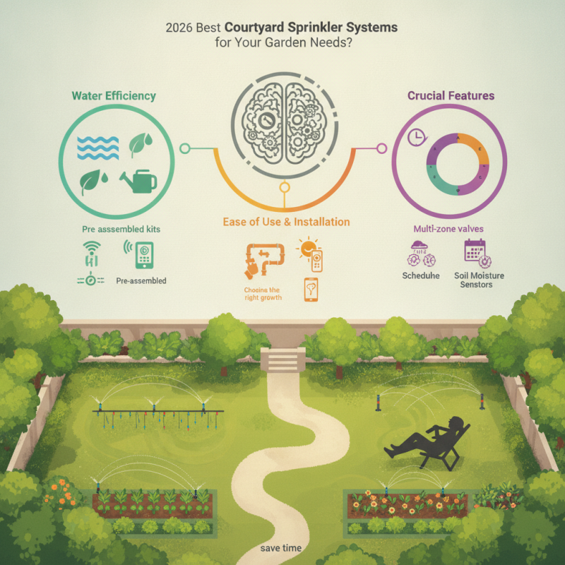 2026 Best Courtyard Sprinkler Systems for Your Garden Needs?