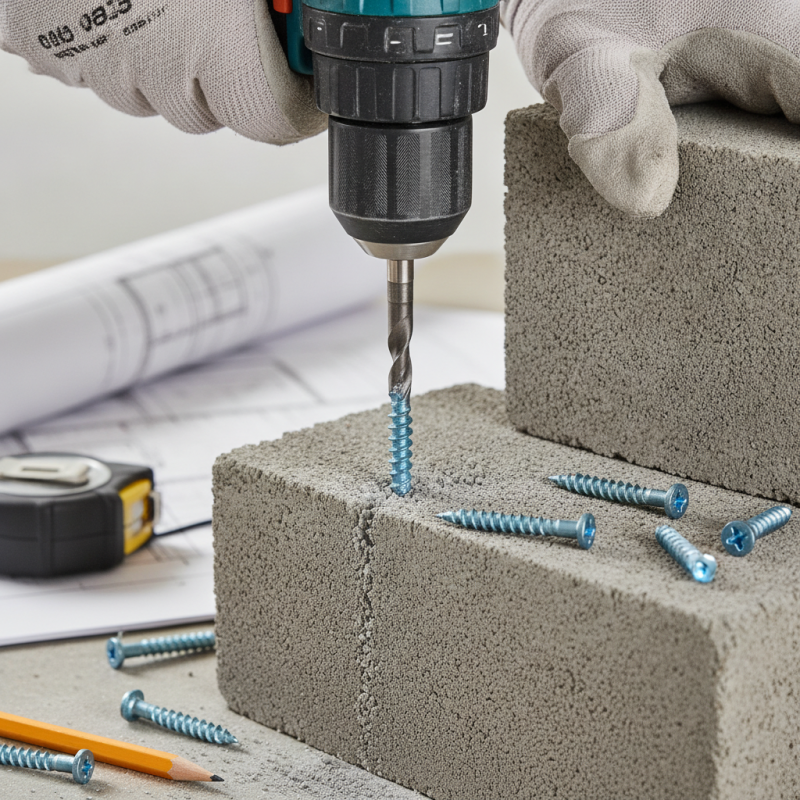 How to Use Self Tapping Concrete Screws Effectively?