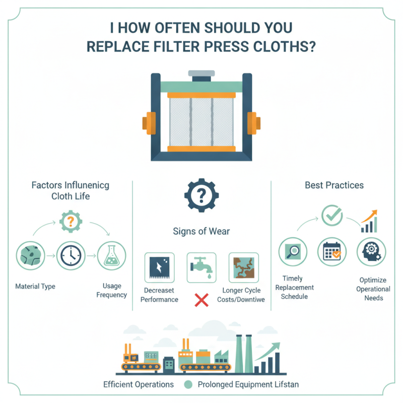 How Often Should You Replace Filter Press Cloths?