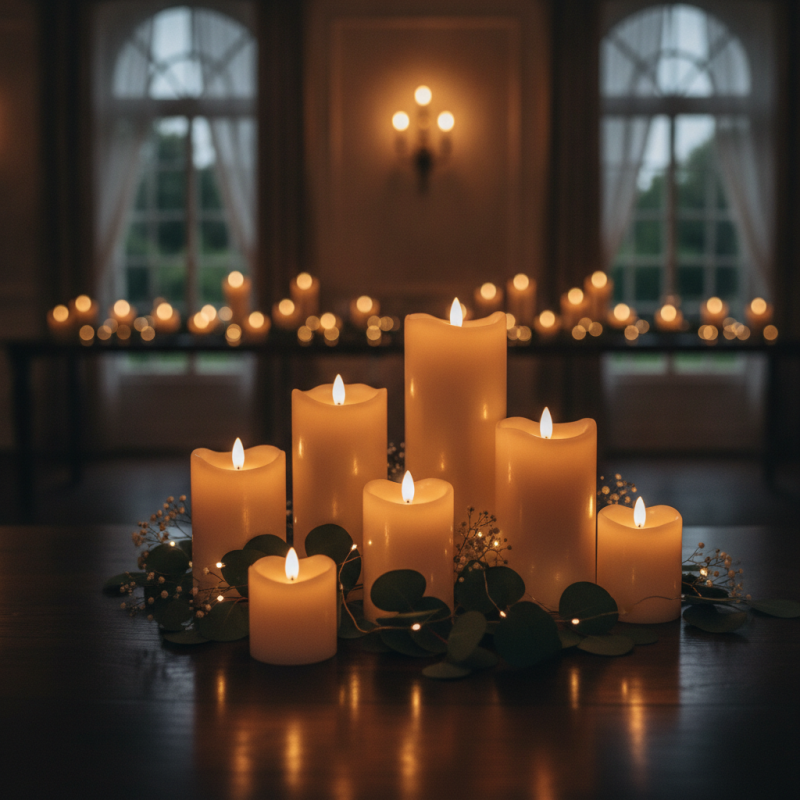 Why Choose Battery Operated Candles for Event Decor?