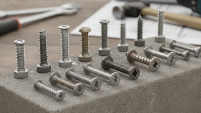 How to Choose the Best Stainless Steel Concrete Screws?