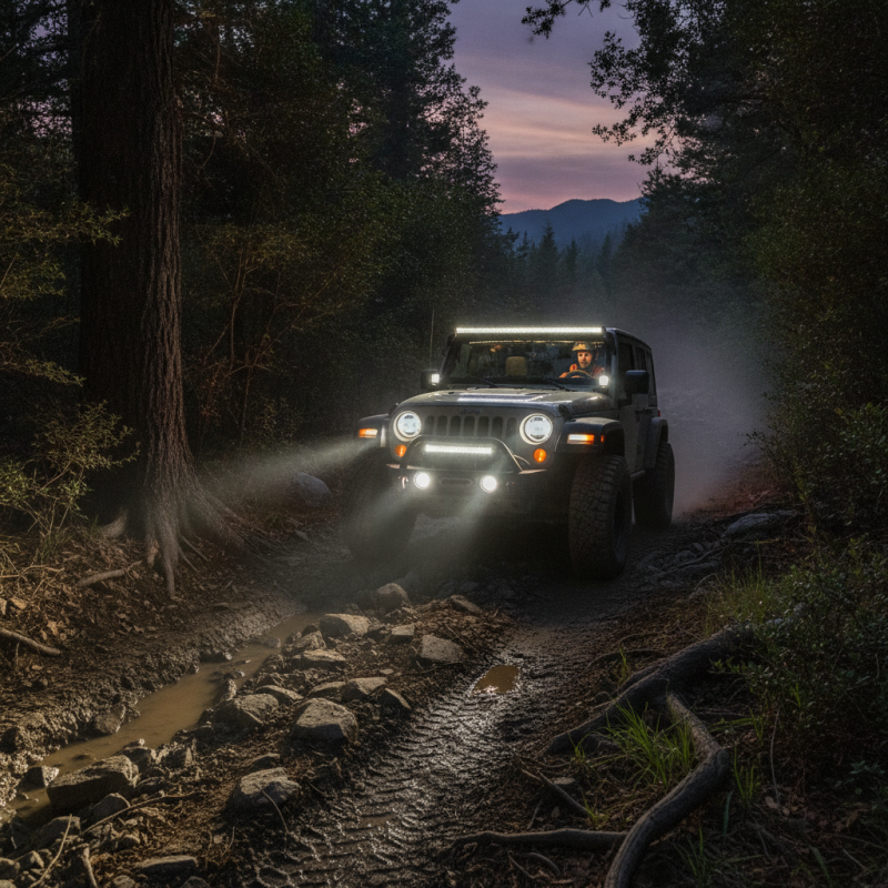 10 Reasons Why LED Driving Lights Are Vital for Off Road Driving?