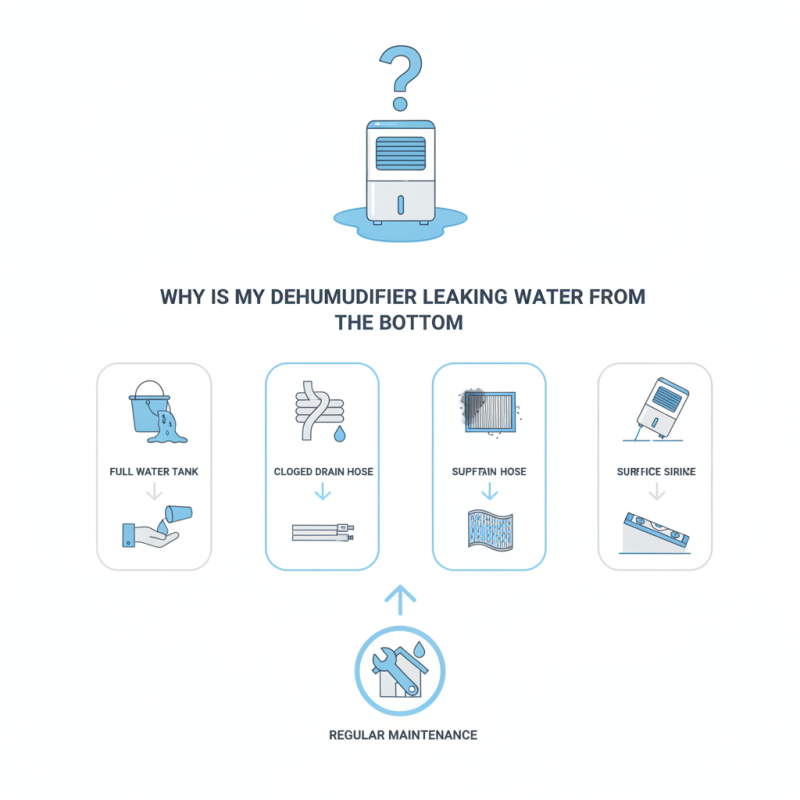 Why is My Dehumidifier Leaking Water from the Bottom?