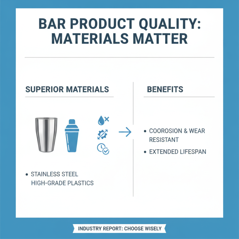Supporting Bar Top Tips for Global Buyers to Consider