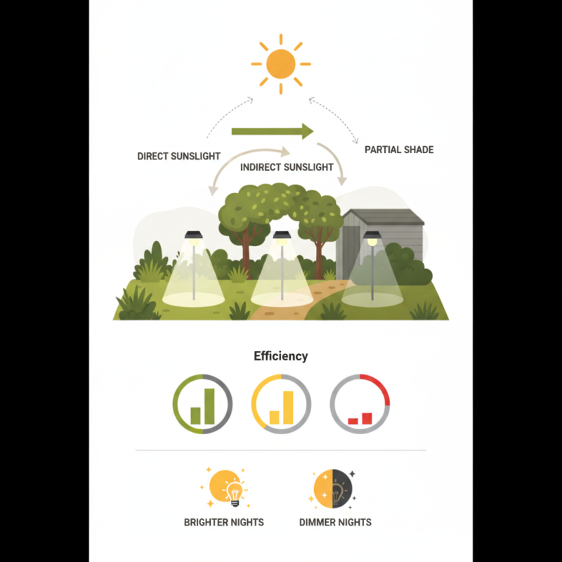 Do Solar Garden Lights Need Direct Sunlight to Function?