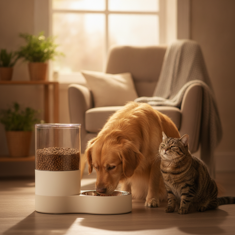 Can Automatic Feeders Help Reduce Pet Anxiety Effectively?