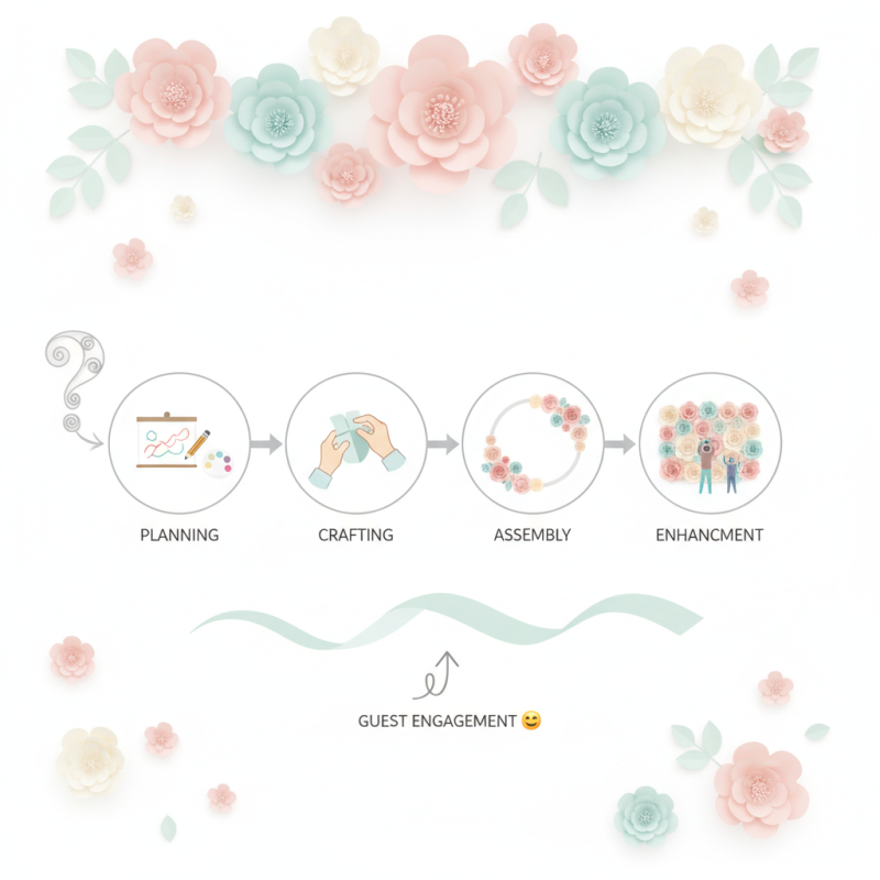 Create Stunning Paper Flower Backdrops for Photo Booths How to?