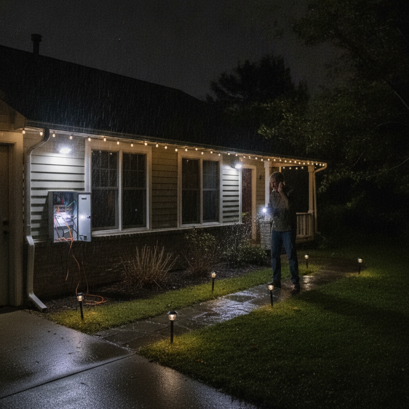 Why Are My Outdoor LED Lights Flickering at Night?