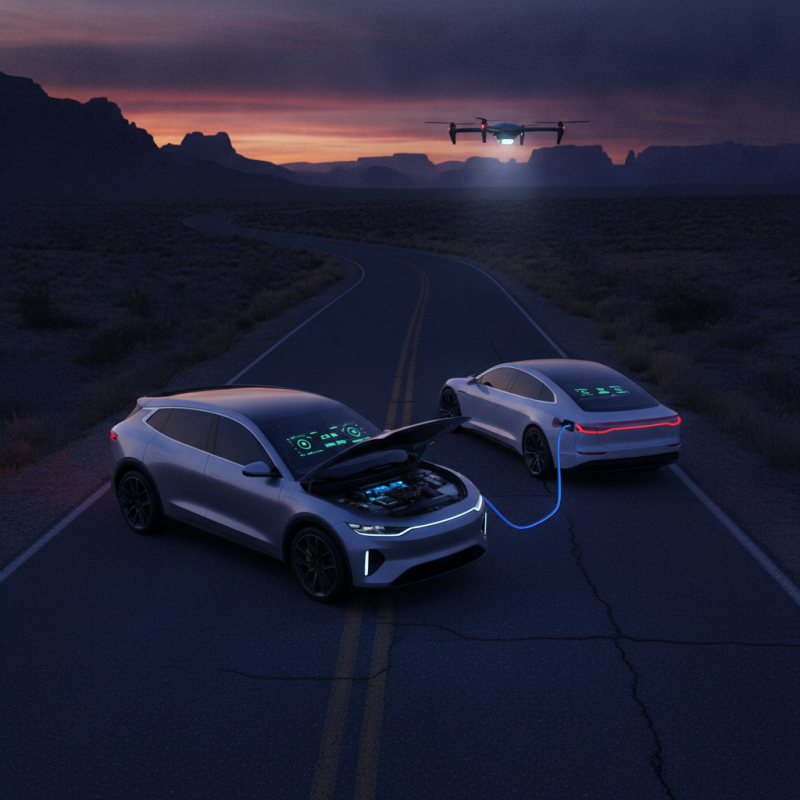 Can V2V Charging Serve as a Roadside Assistance Solution?
