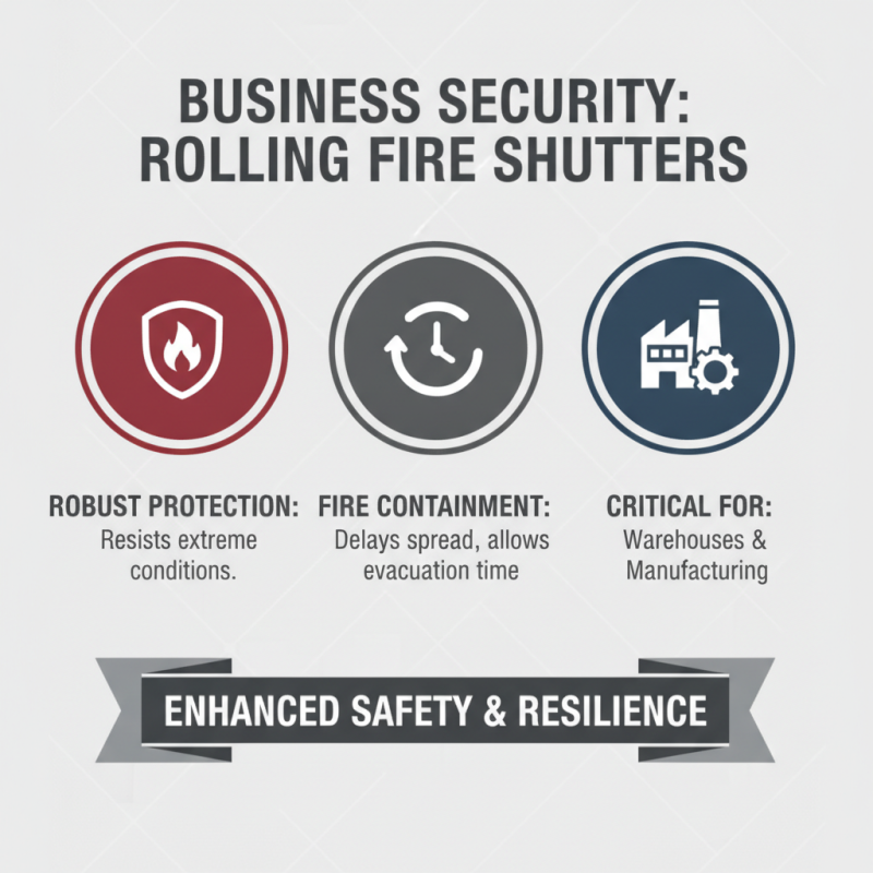 Why Choose a Rolling Fire Shutter for Your Business Security Needs?