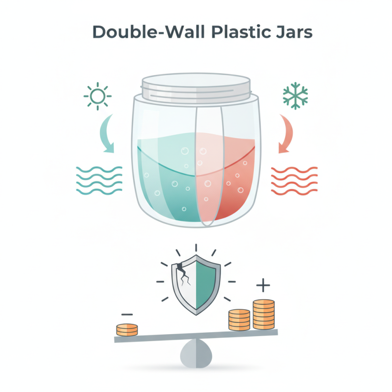 What are the Benefits of Using Double Wall Plastic Jars?