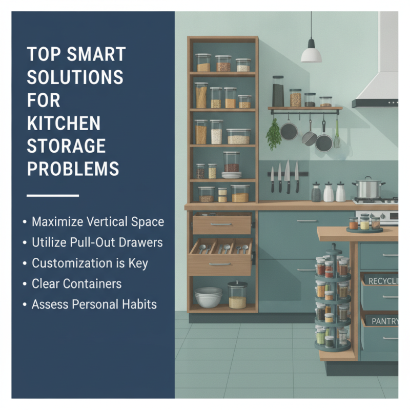 Top Smart Solutions for Kitchen Storage Problems?