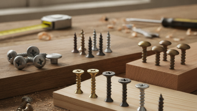 Types of Wood Screw Heads Which One is Right for Your Project?