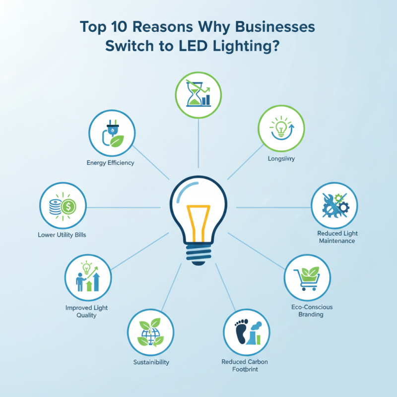 Top 10 Reasons Why Businesses Switch to LED Lighting?