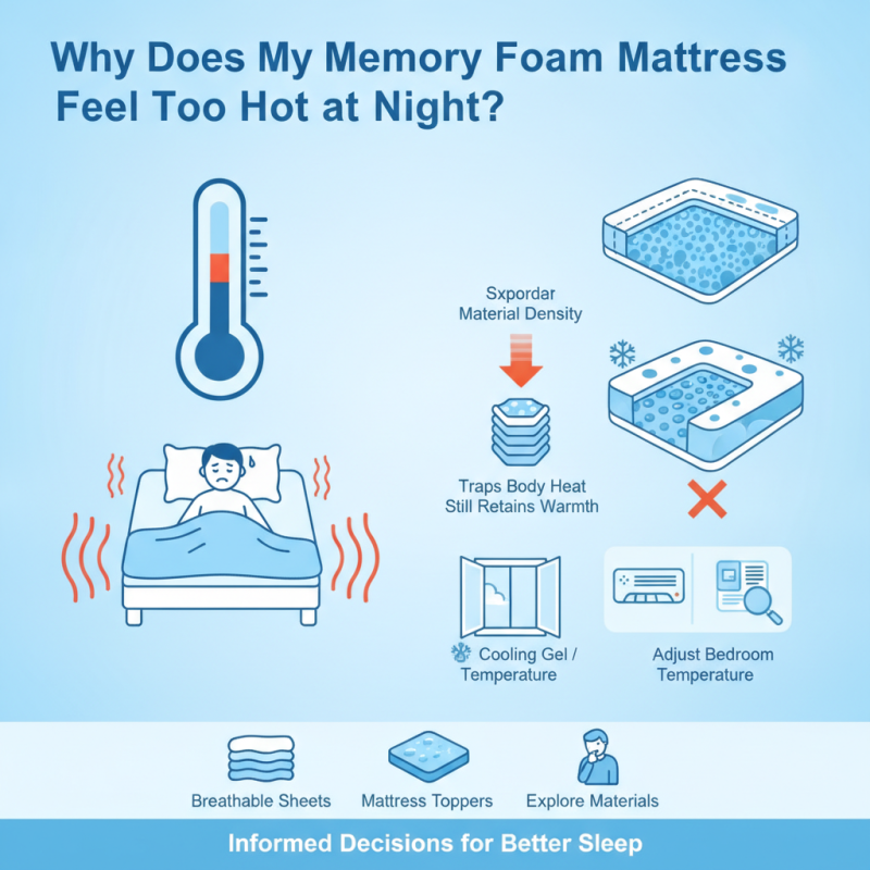 Why Does My Memory Foam Mattress Feel Too Hot at Night?