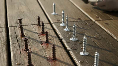 Top 5 Tips for Choosing Corrosion Resistant Deck Screws?