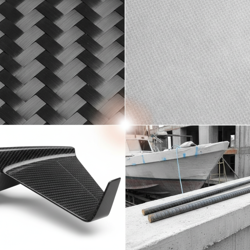 How to Choose Between Carbon Fiber and Glass Fiber for Your Needs?