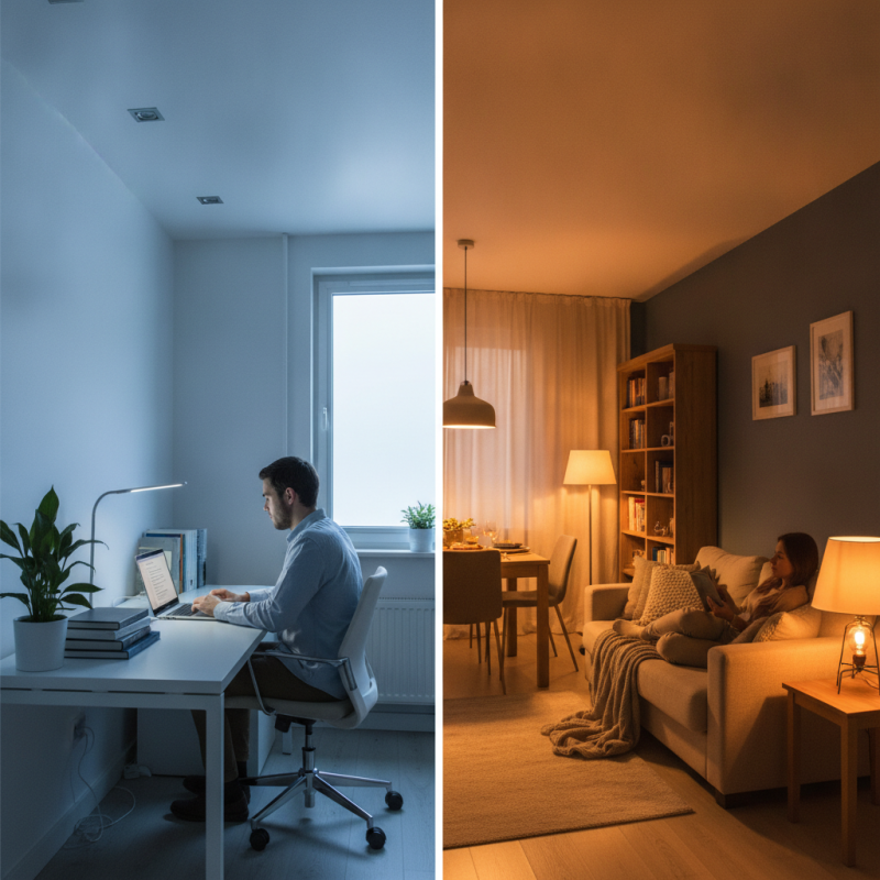 What Color Temperature is Best for Indoor Lighting Choices?